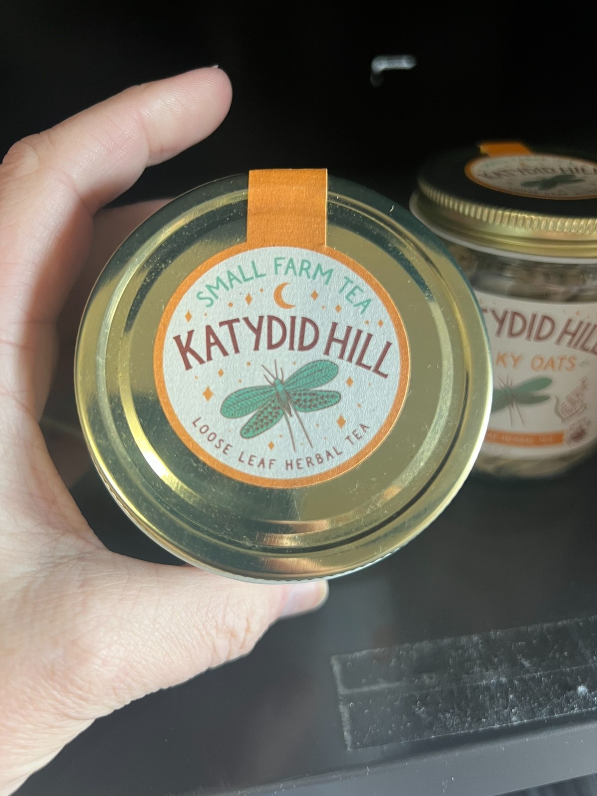 Katydid Hill Milky Oats Herbal Loose Leaf Tea 30g Jar Organic Caffeine Free New