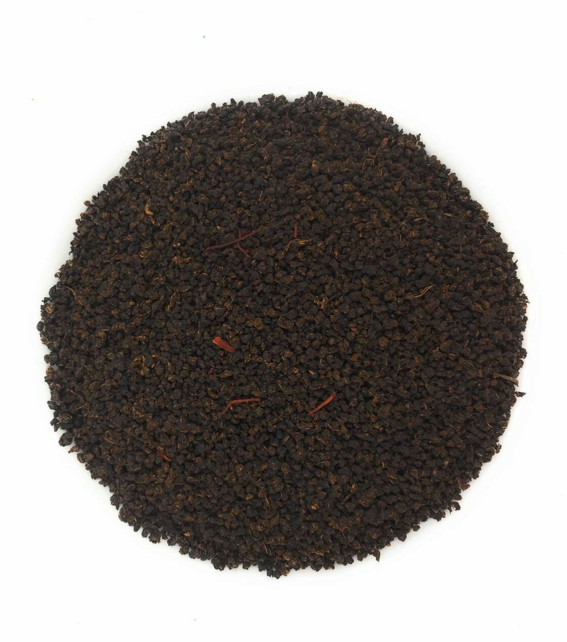 Assam Black Tea Blended with Saffron Loose Leaf Healthy Herbal Fresh Milk Chai
