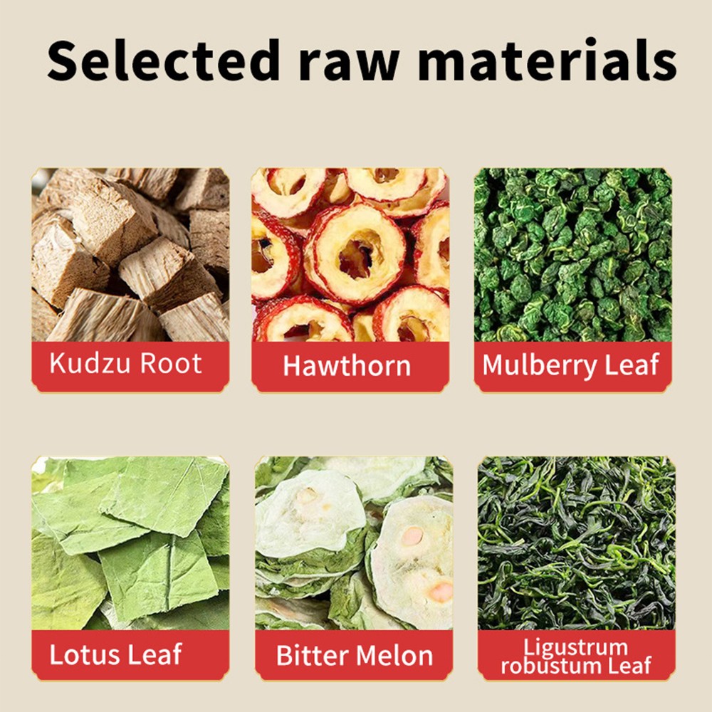 Mulberry Leaf Bitter Melon Tea Help Maintain Blood Sugar Levels 5g Per Pack