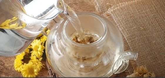 Wah Tak Dried Wild Chrysanthemum Flowers Herb Tea for Better Sleep