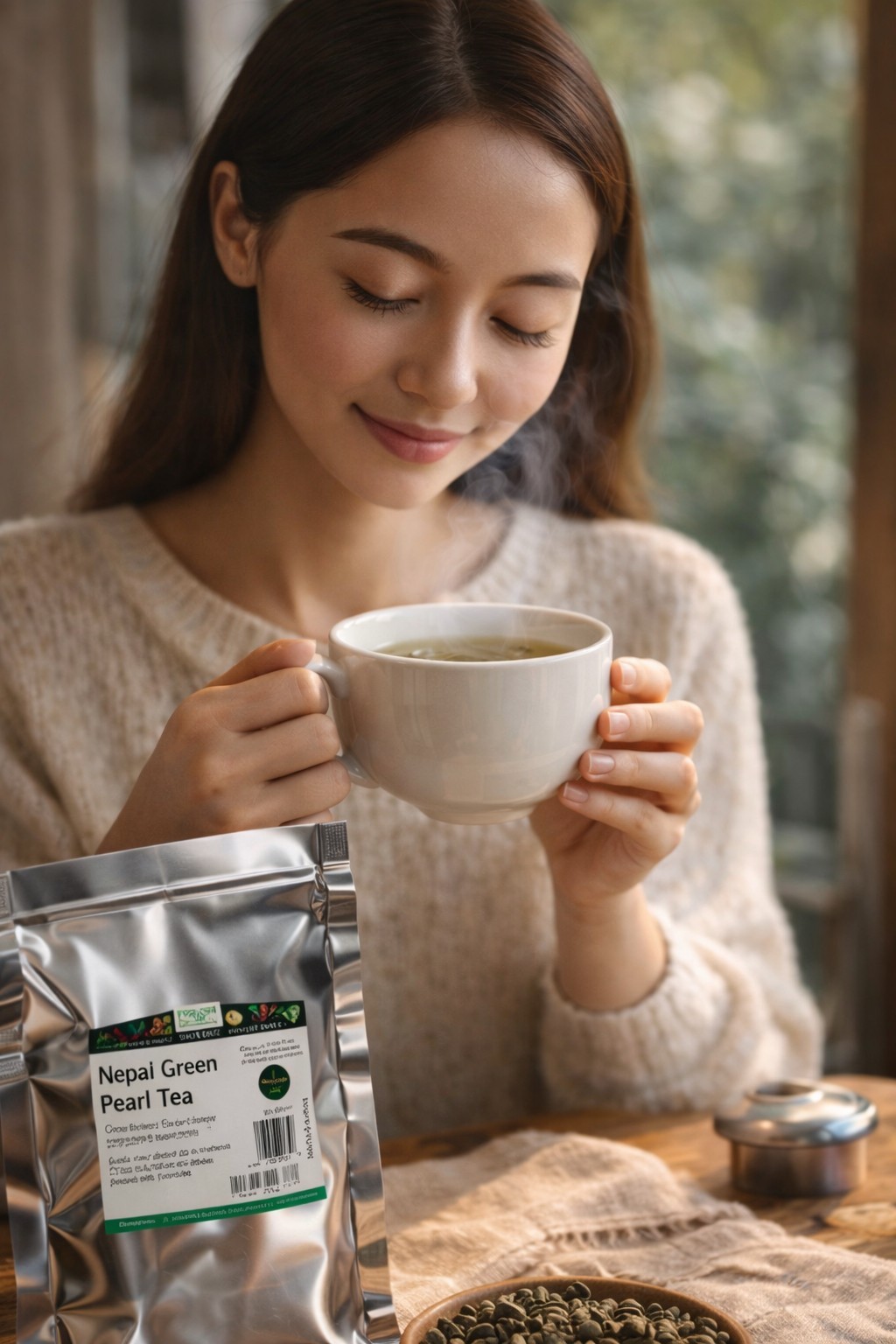 Organic Green Tea NEPALÍ Loose Leaf 1 lb – Natural Herbal Tea Bulk
