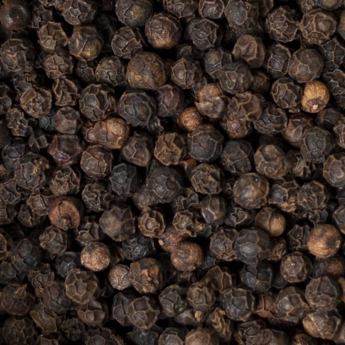 Whole Black Peppercorns – Cambodian Memot – 16oz Bulk Spice for Cooking