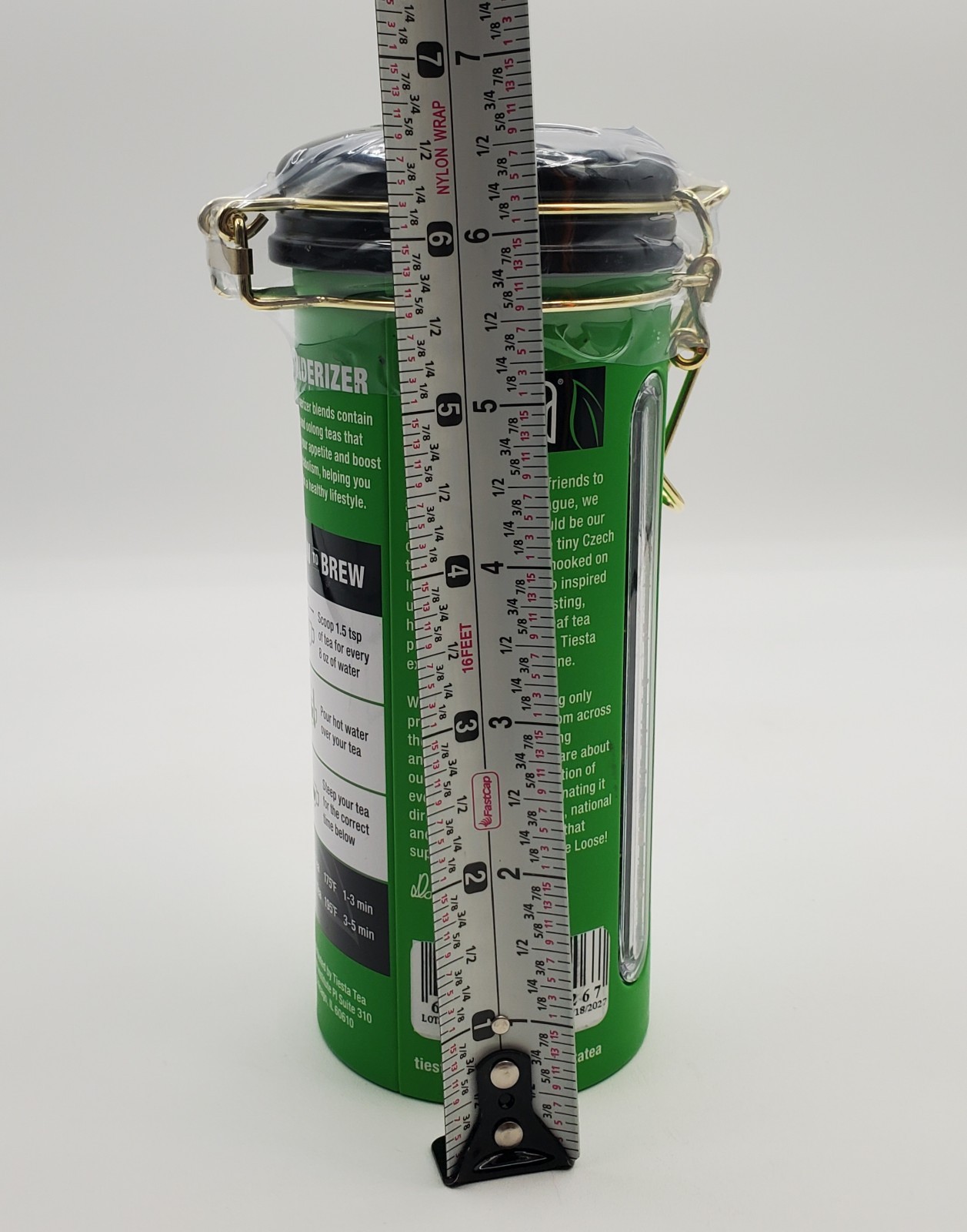 Tiesta Tea Chinese Jasmine 5oz Classic Green Tea Petals Loose Leaf Slenderizer