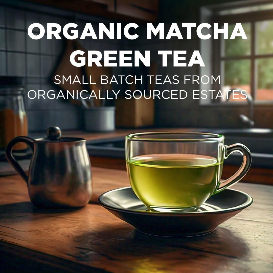Maud’s Organic Matcha Green Tea Pods, 24 ct, Recyclable 24 Count (Pack of 1)