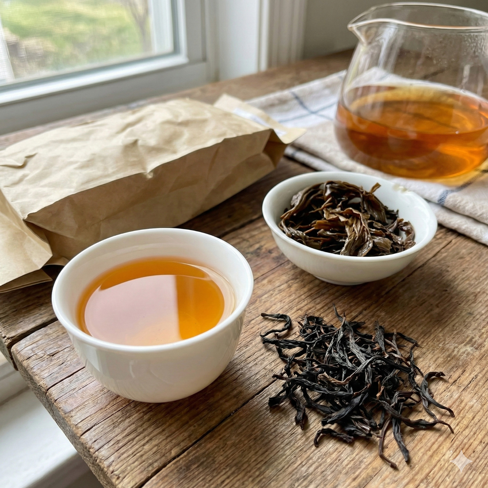 Wild Taiwanese Purple Bud Tea – Longtan Mountain Tea, 75g x 4 Packs