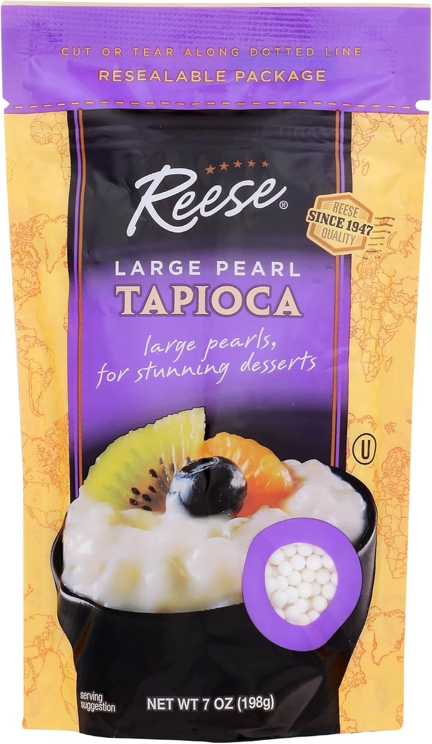 Creamy Large Pearl Tapioca 7oz – A Delicious Addition to Desserts