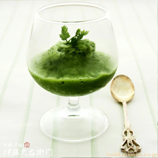 Kyoto Uji Matcha Ito Kyuemon Green Tea Cappuccino Powder 12g x18 Stick Japan