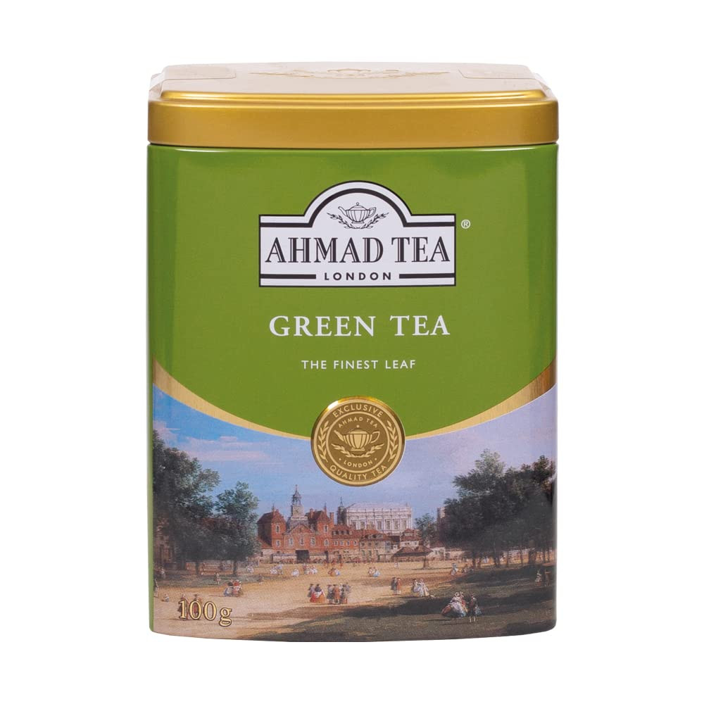 Ahmad Tea Green Loose Leaf 100g Natural Flavor Antioxidant Heart Health