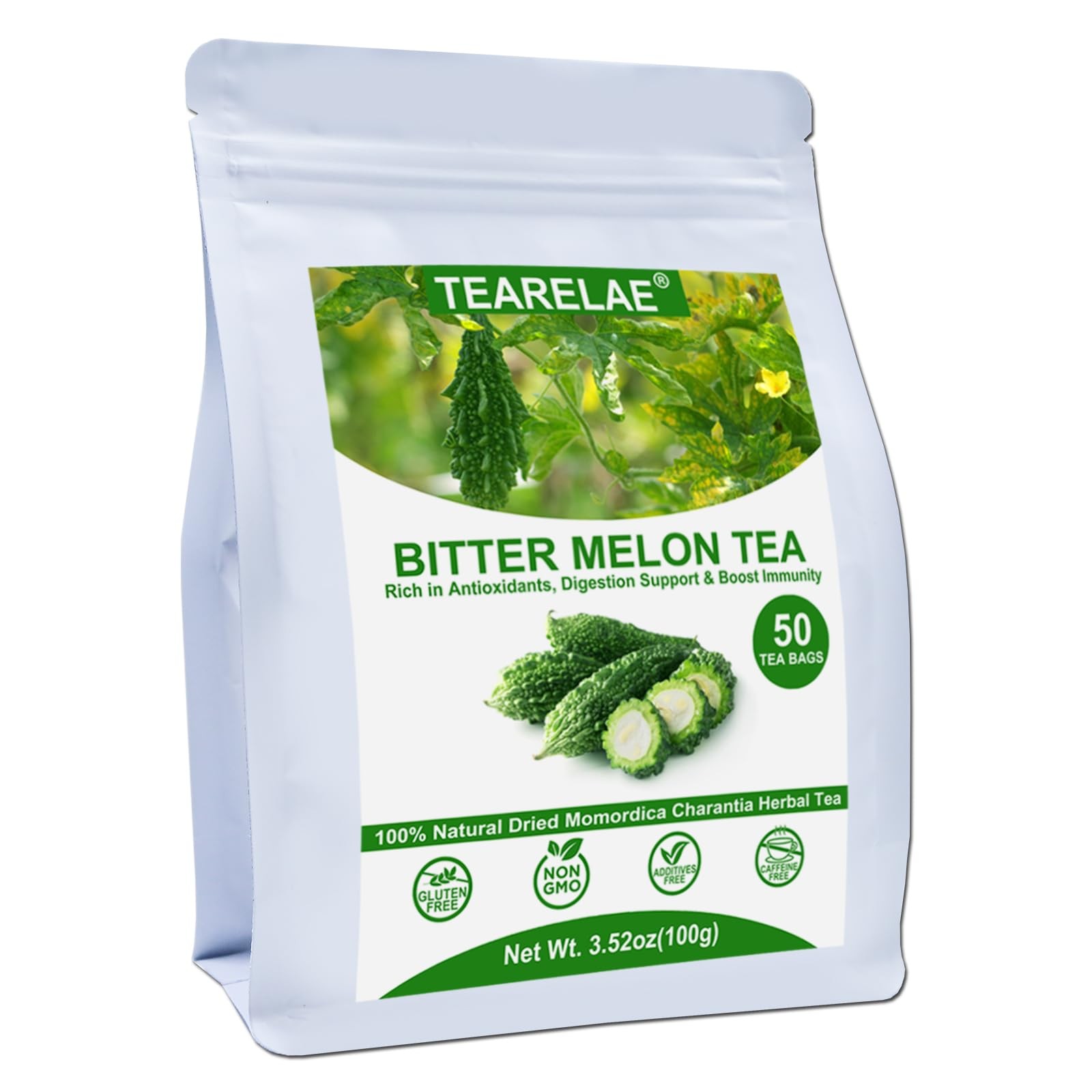 TEARELAE Bitter Melon Tea Bags 2g x 50 Caffeine~Free Herbal Tea