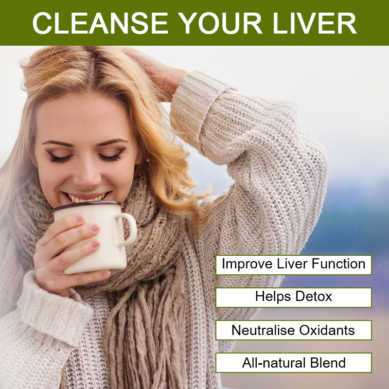 42 Bags Liver Cleanse & Detox Support Liver Detox Tea Herbal Kidney and Pancrea