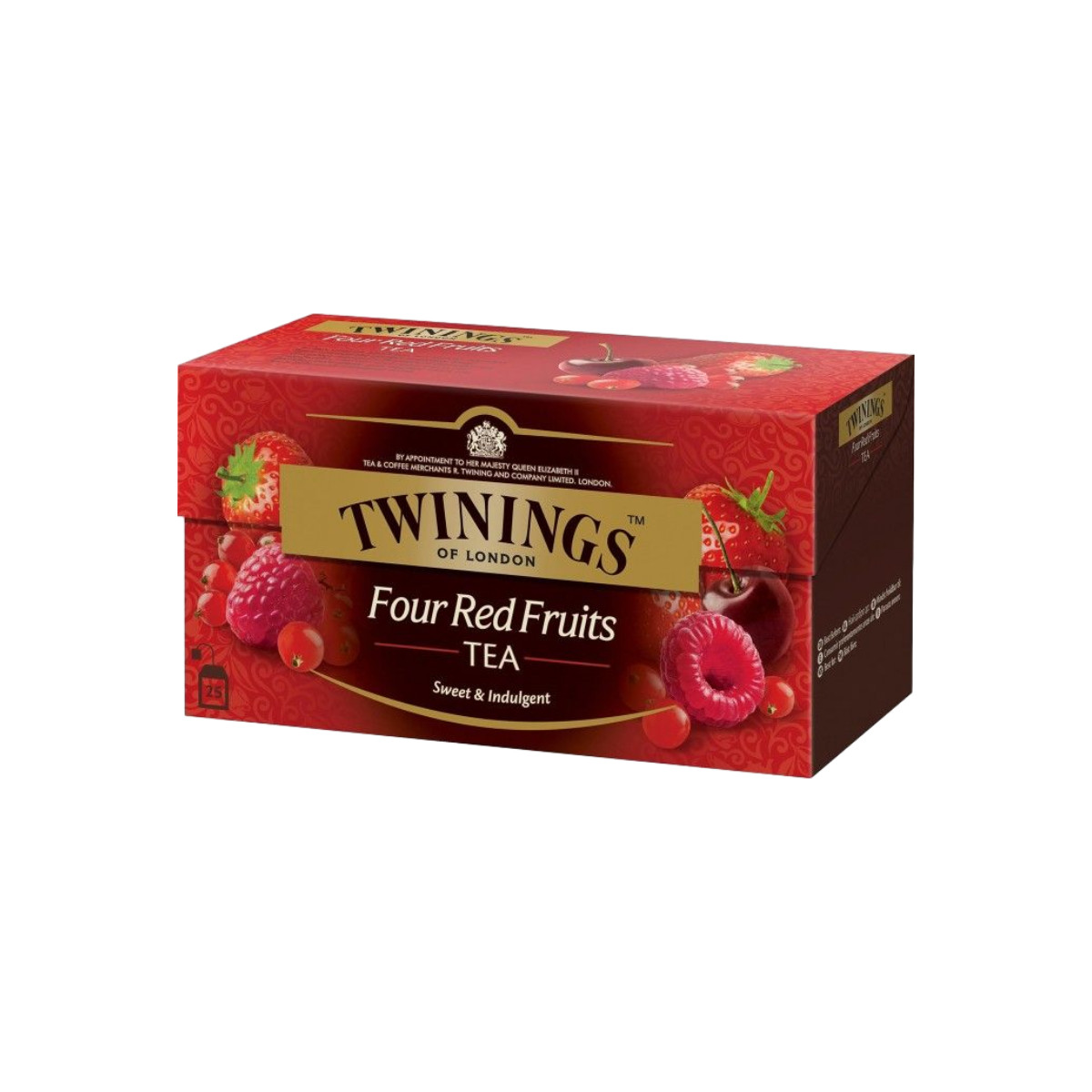 Twinings Four Red Fruits Black Tea 25 Bags Choose 1 2 5 10 15 Packs
