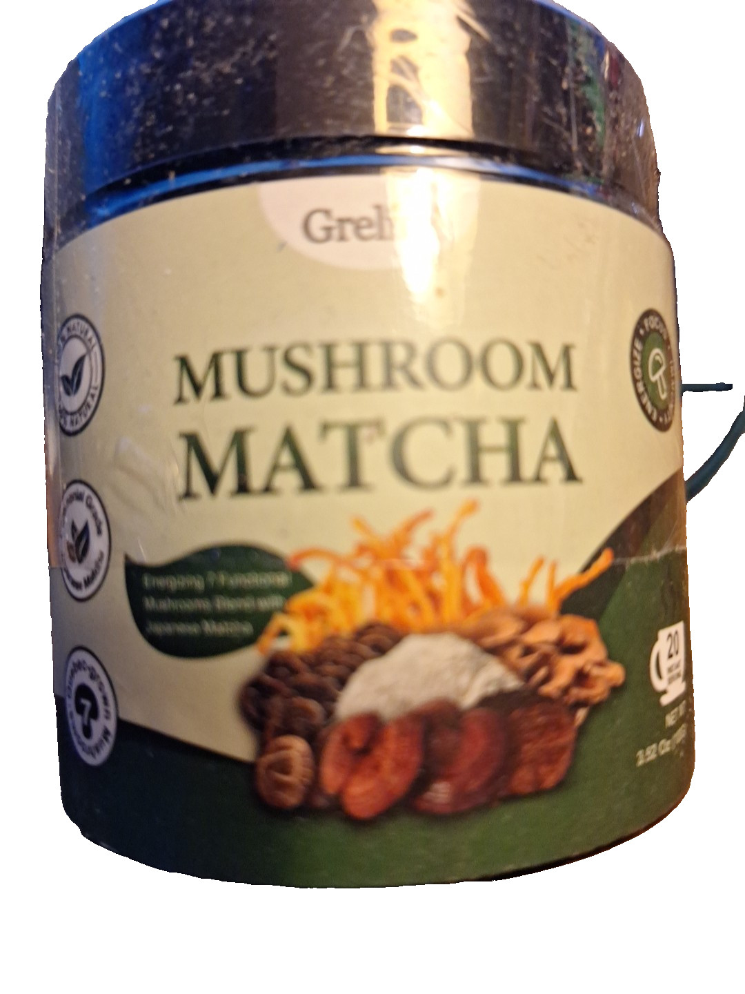 Grelim Mushroom Matcha Tea Powder