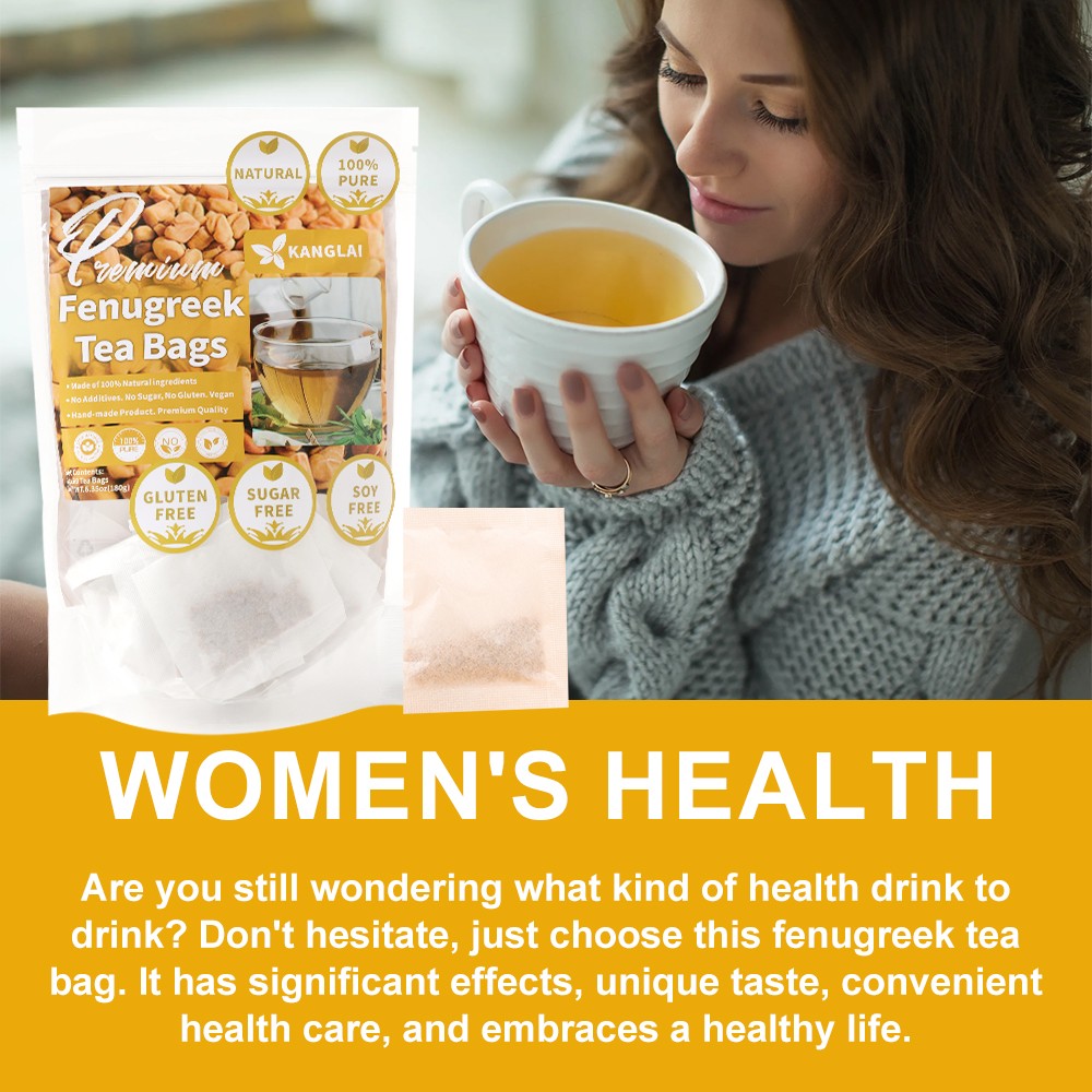 Fenugreek Tea bags| 40 Tea Bags | No Caffeine | Vegetarian, Non-gmo