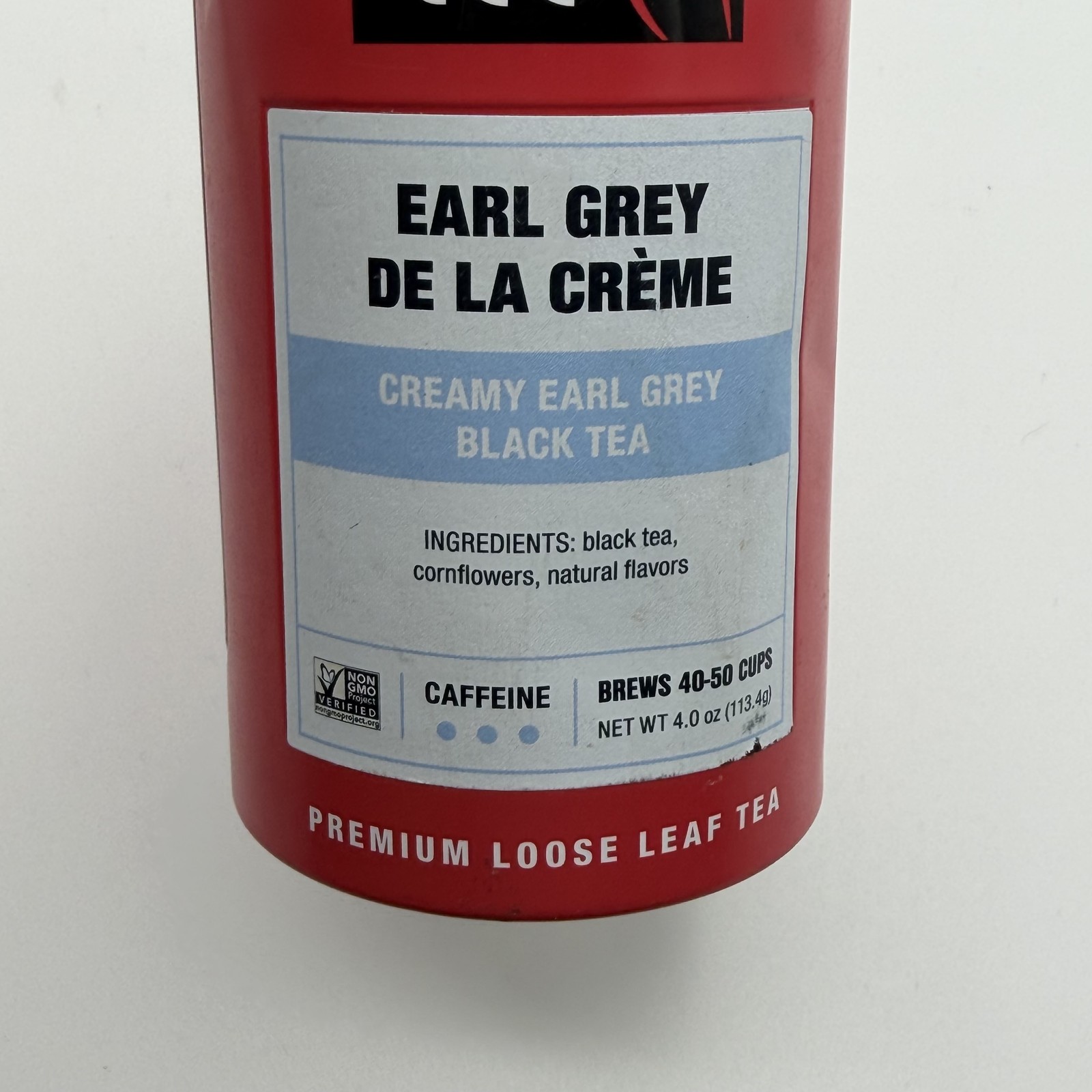 Tiesta Tea Earl Grey de la Crème Black Tea Loose Leaf – Creamy Energizer 4 oz