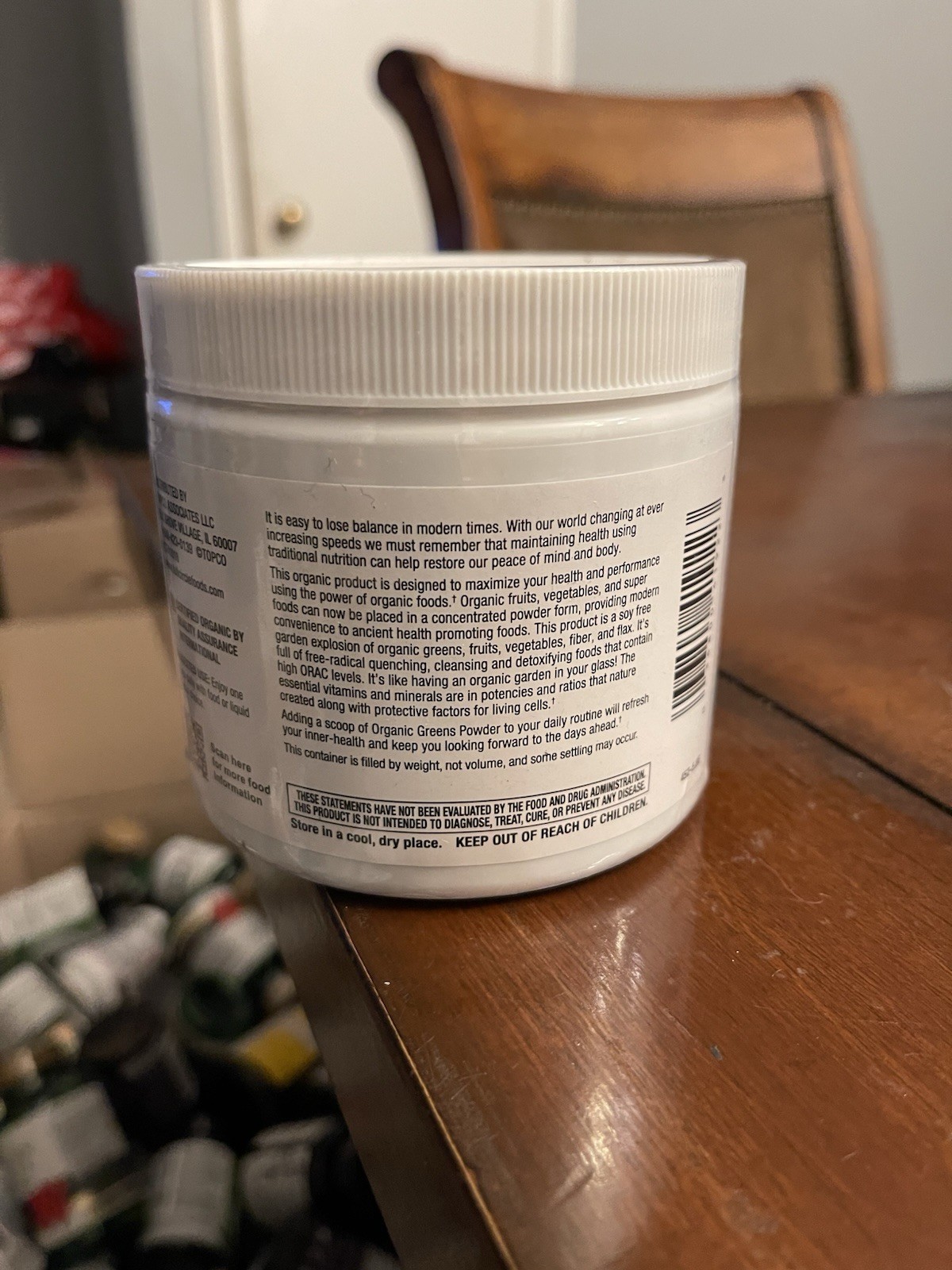 Full Circle Organic Soy Free Green Powder 5.8oz