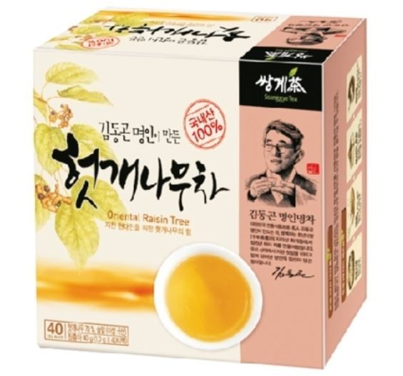 Ssanggye Master Korea Hovenia Dulcis Oriental Raisin Tree Herbal Tea 40 bags