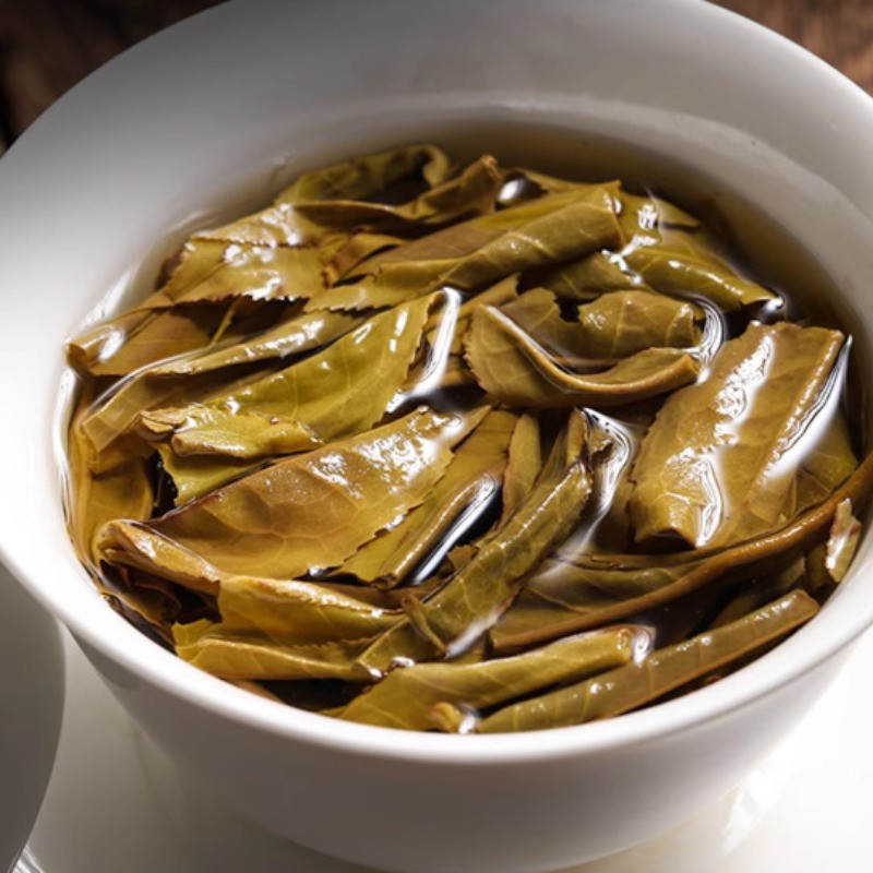357g Mint Tang Pu’er Tea Raw Tea Yunnan Qizi Cake Tea Yi Wu Ancient Tree Tea
