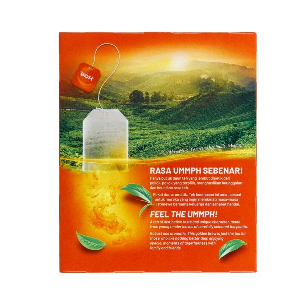 1X Cameron Highlands Tea BOH – 100 tea bags x 2g with great tasting tea
