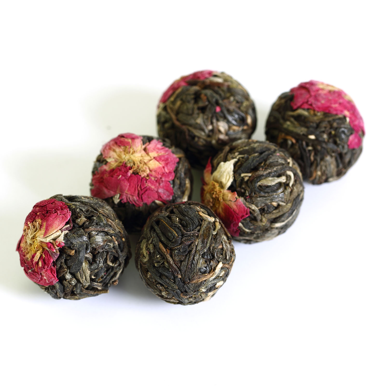 GOARTEA 2017 yr Red Rose Flower Yunnan Bulang puer Pu’er Puerh Tea Raw Ball Tuo