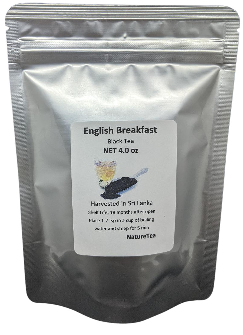 English Breakfast Black Tea – Loose Leaf Black Tea – By Nature Tea