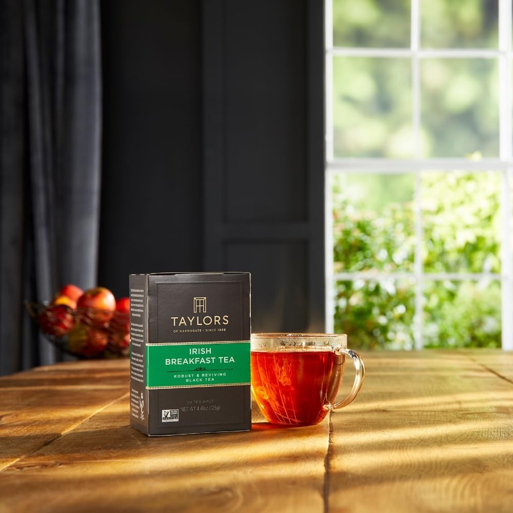 Rich Assam and East African Blend – Irish Breakfast Tea, 50 Tea Bags