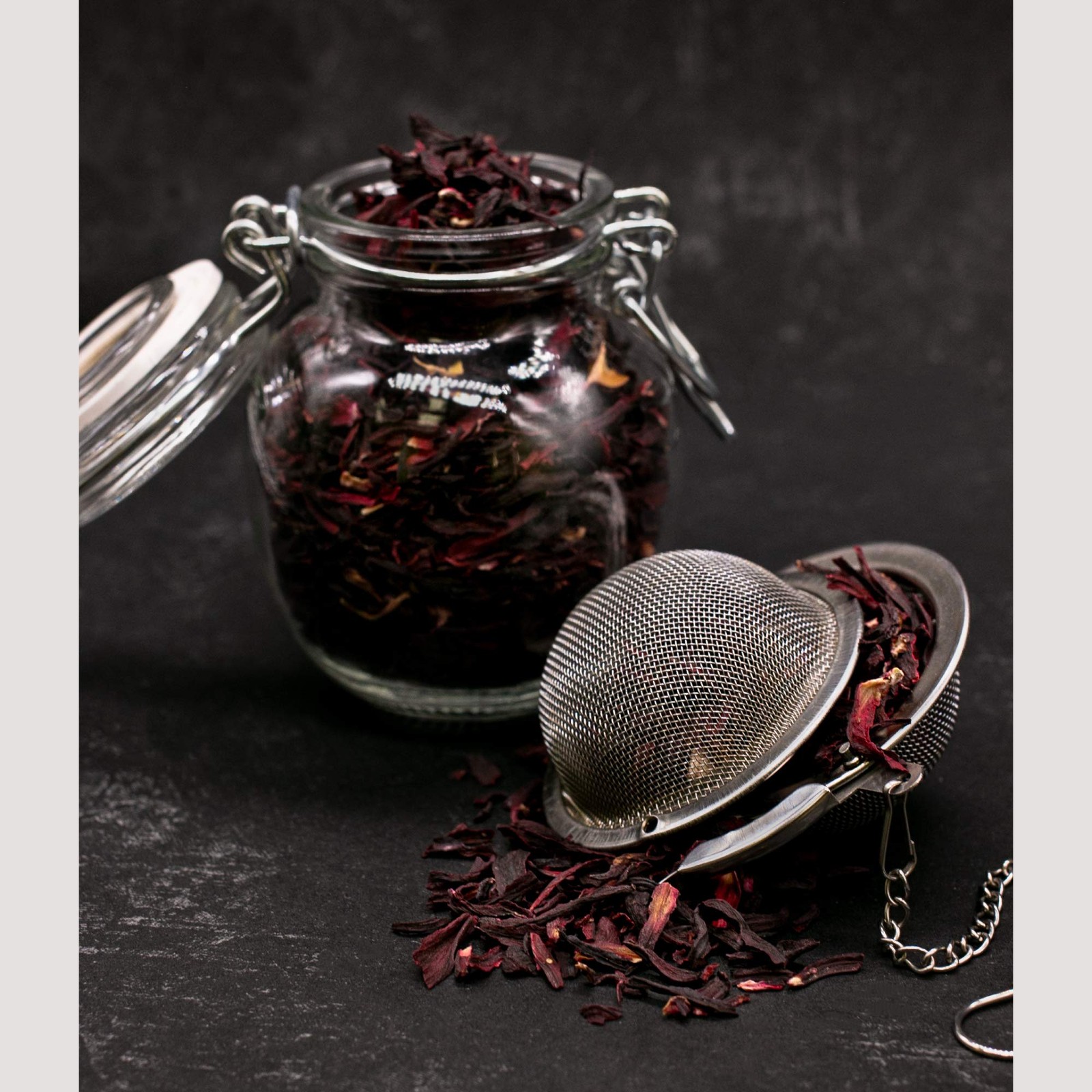 Hibiscus Flowers 1LB (16 Oz) Tea Cut & Sifted, Flor de Jamaica