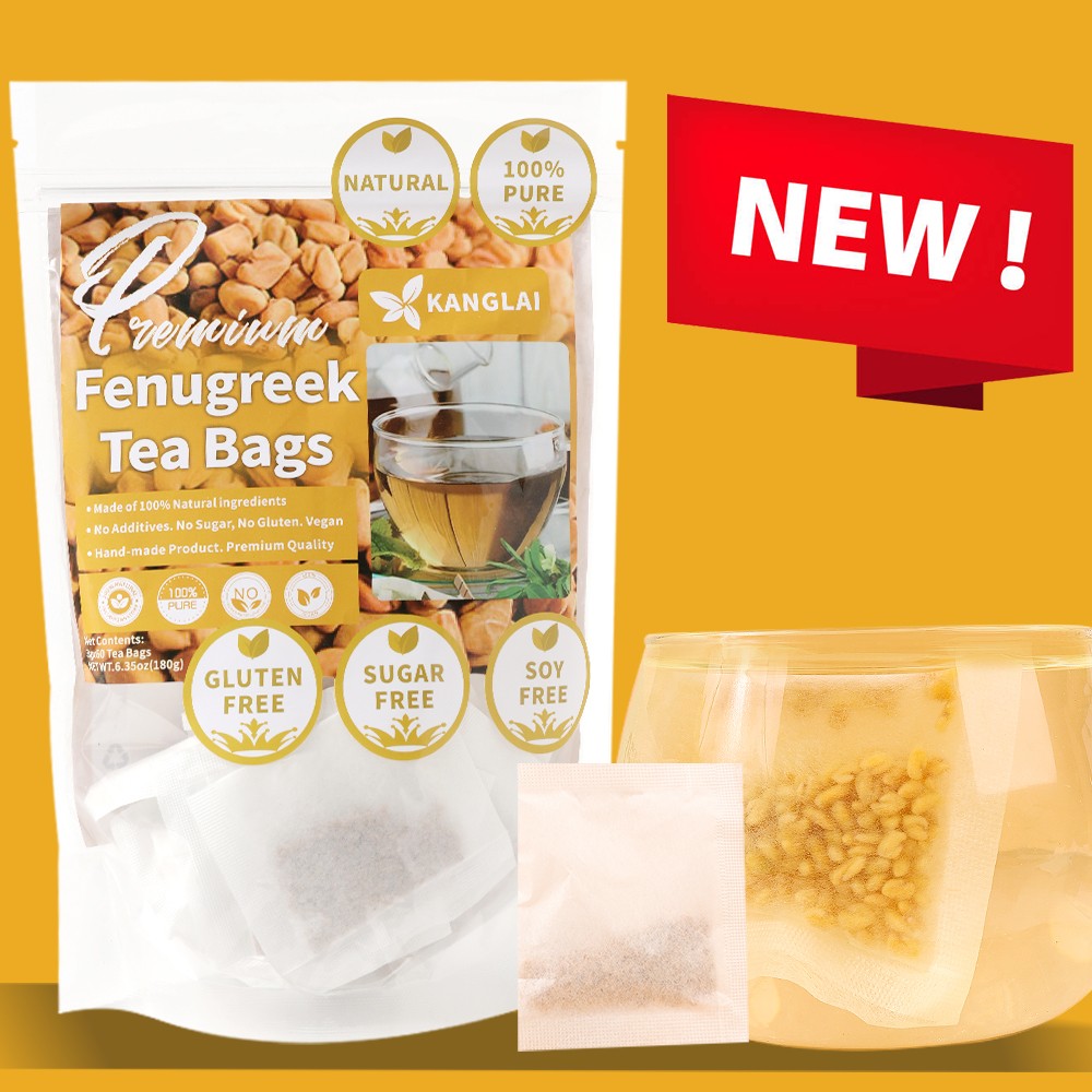 Fenugreek Tea bags| 40 Tea Bags | No Caffeine | Vegetarian, Non-gmo