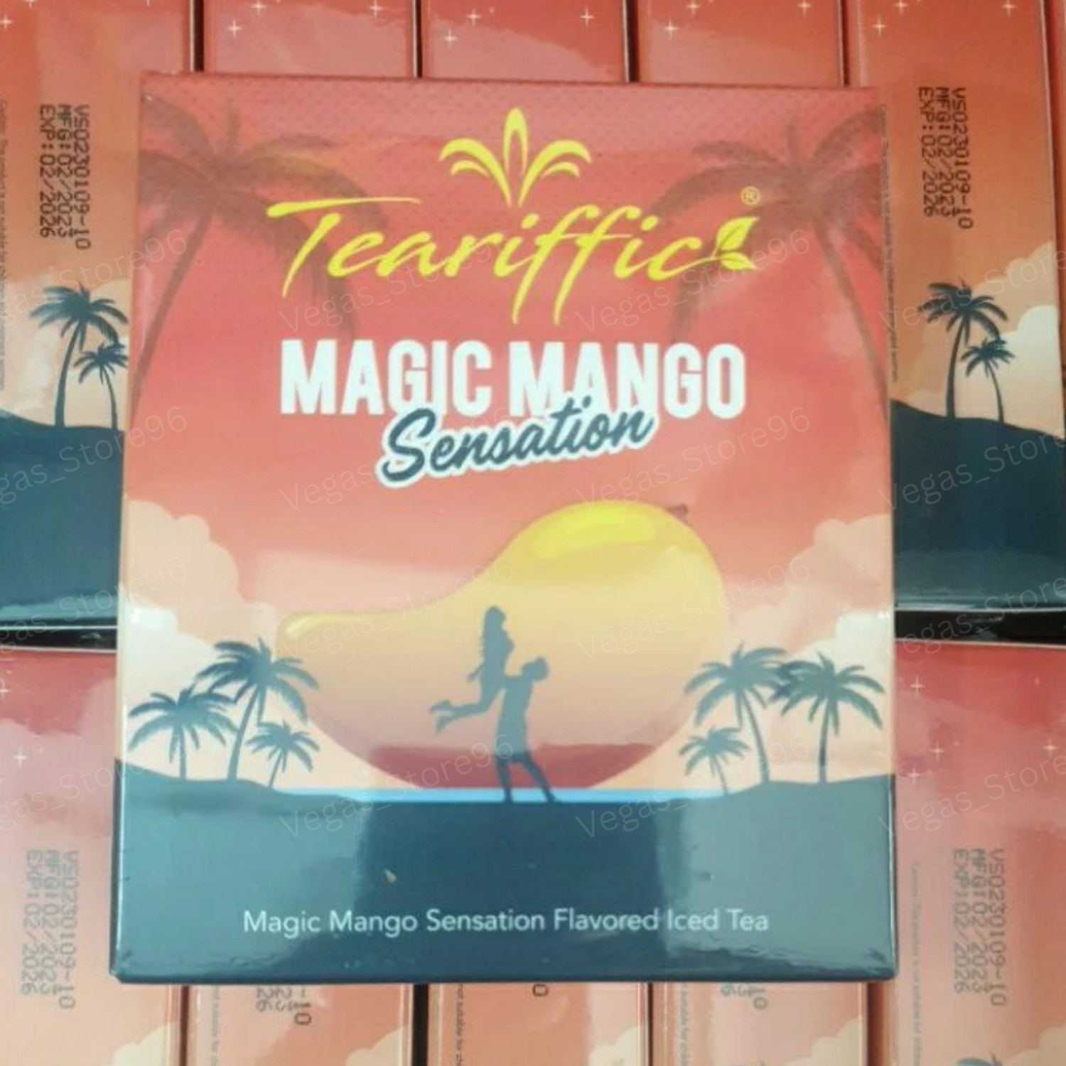 TEARIFFIC Magic Mango Sensation Sexual Men Herb Energy Coffee Tea Boost Sachets