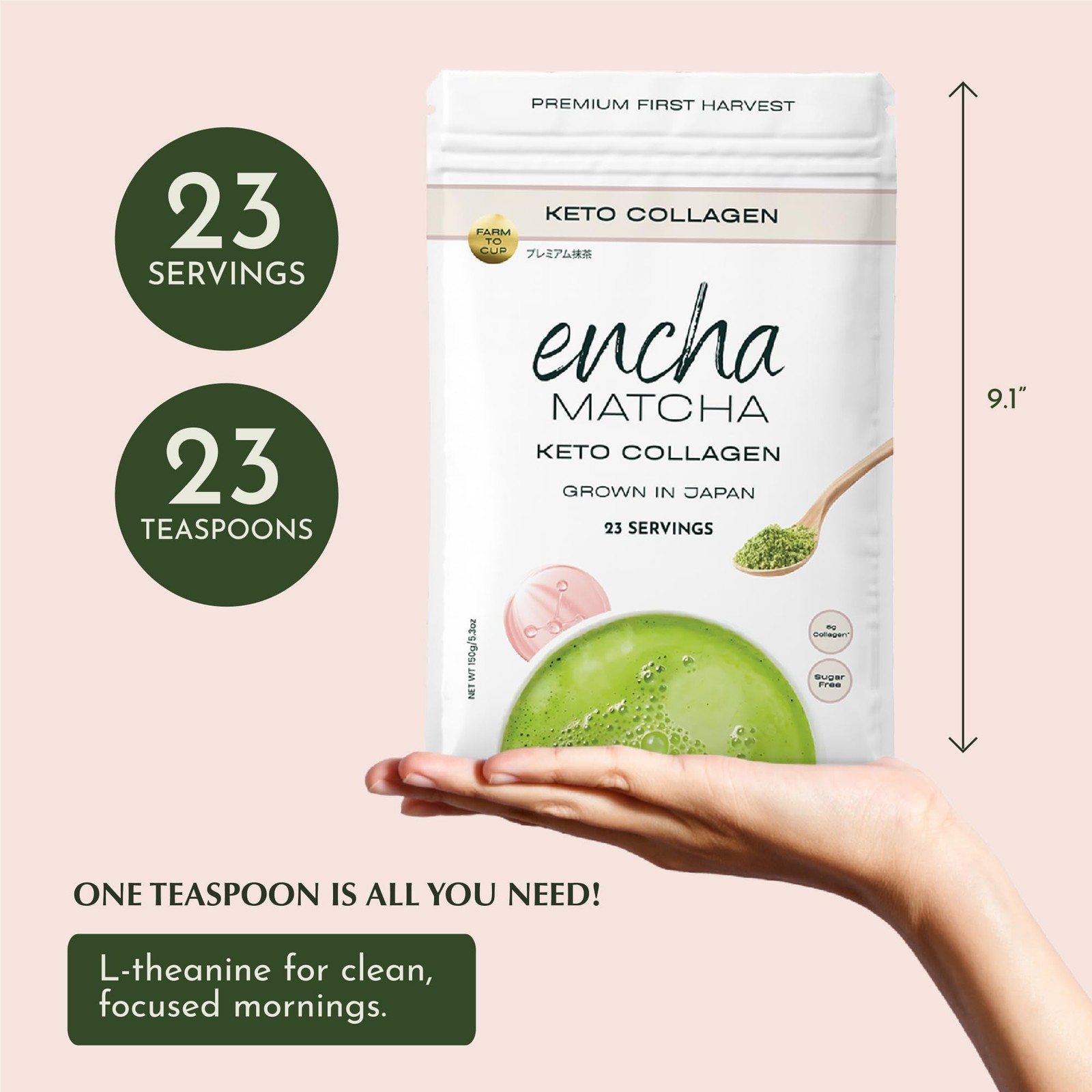 Matcha Latte Powder Keto Collagen Matcha Powder with Protein First Harvest …