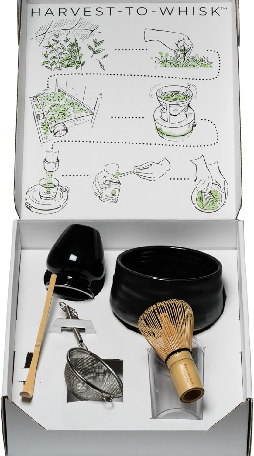 Lite Kit: 20G Organic Matcha, Bowl, Whisk & Accessories Bundle