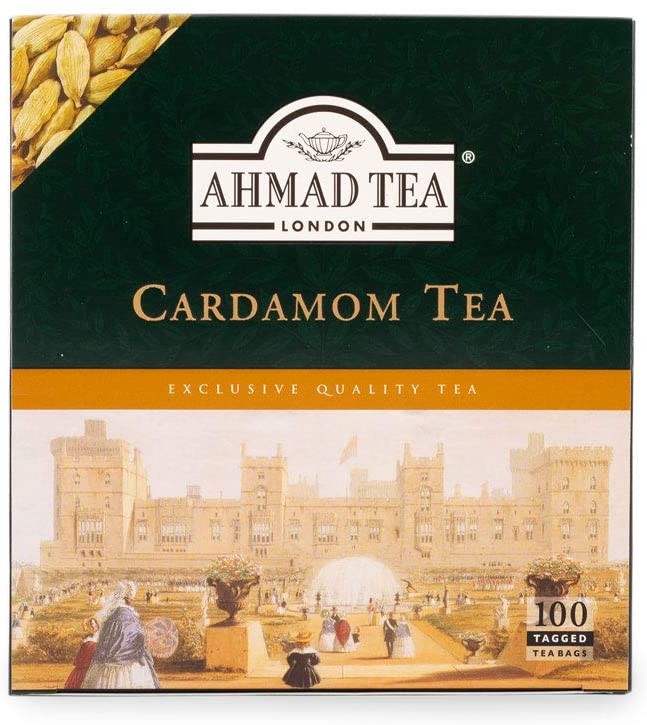 Ahmad Cardamom 100 tagged tea bags (200 Gram) – Exclusive Quality Tea
