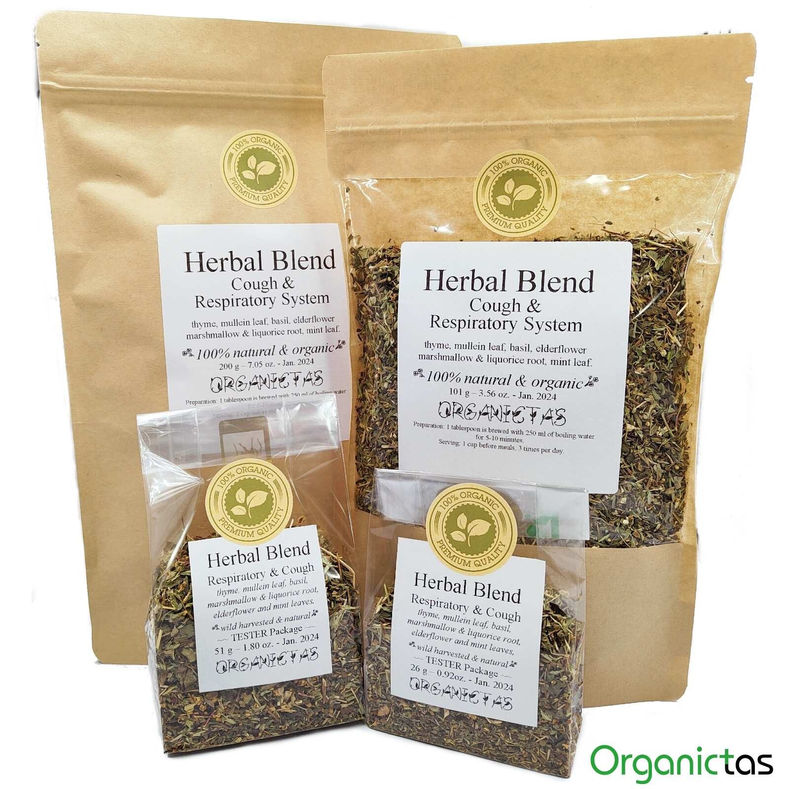 Best Tea for RESPIRATORY SYSTEM – 7 Herbs Lung Health Cough Mucus Cleansing Tea