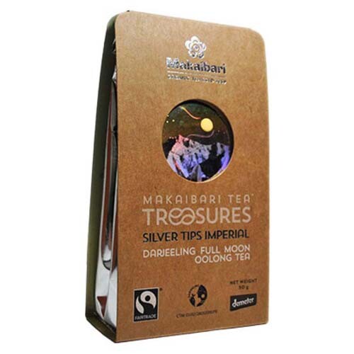 MAKAIBARI FULL MOON SILVER TIPS IMPERIAL 50gm LONG EXPIRY
