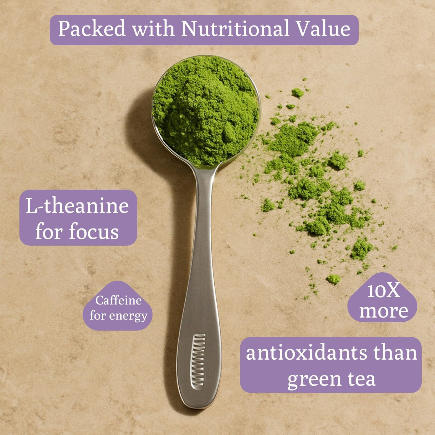 Ancient Roots Lavender Matcha Green Tea Powder 100% Japanese Matcha, Allnat…