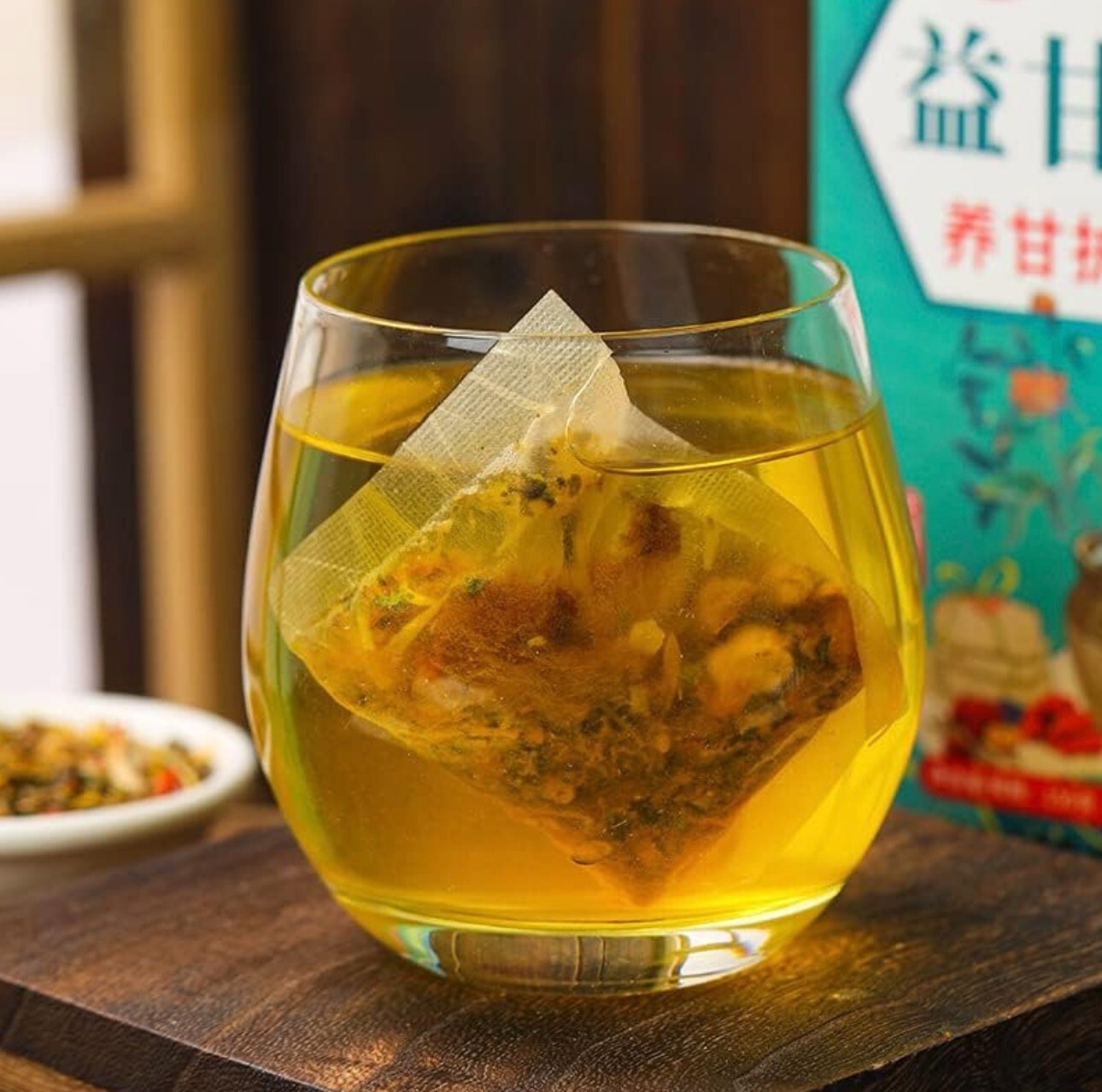 Chrysanthemum Cassia Seed Tea Bags, Chinese Eye Liver Tea, Burdock Root Wolf-ber