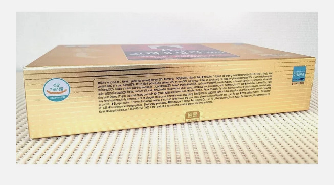 Premium Korean Red Ginseng Extract Gold 6 Years – 240g x 4 Bottles | Panax New