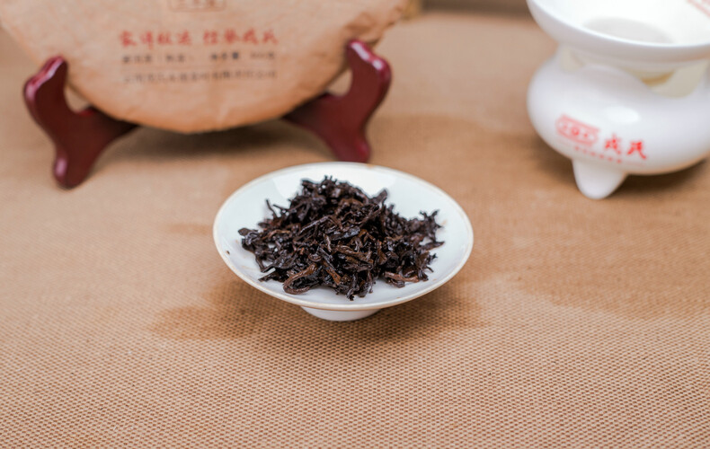 2014 Year Mengku Rongshi Puer Mu Ye Chun 3 Years Aged Shu Purerh Pu’er Cake 400g