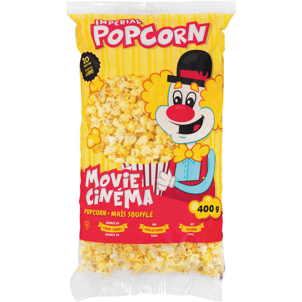 Imperial Pop Corn Quality Bulk Large 400g/14.1oz (2/Case)-Canadian Made