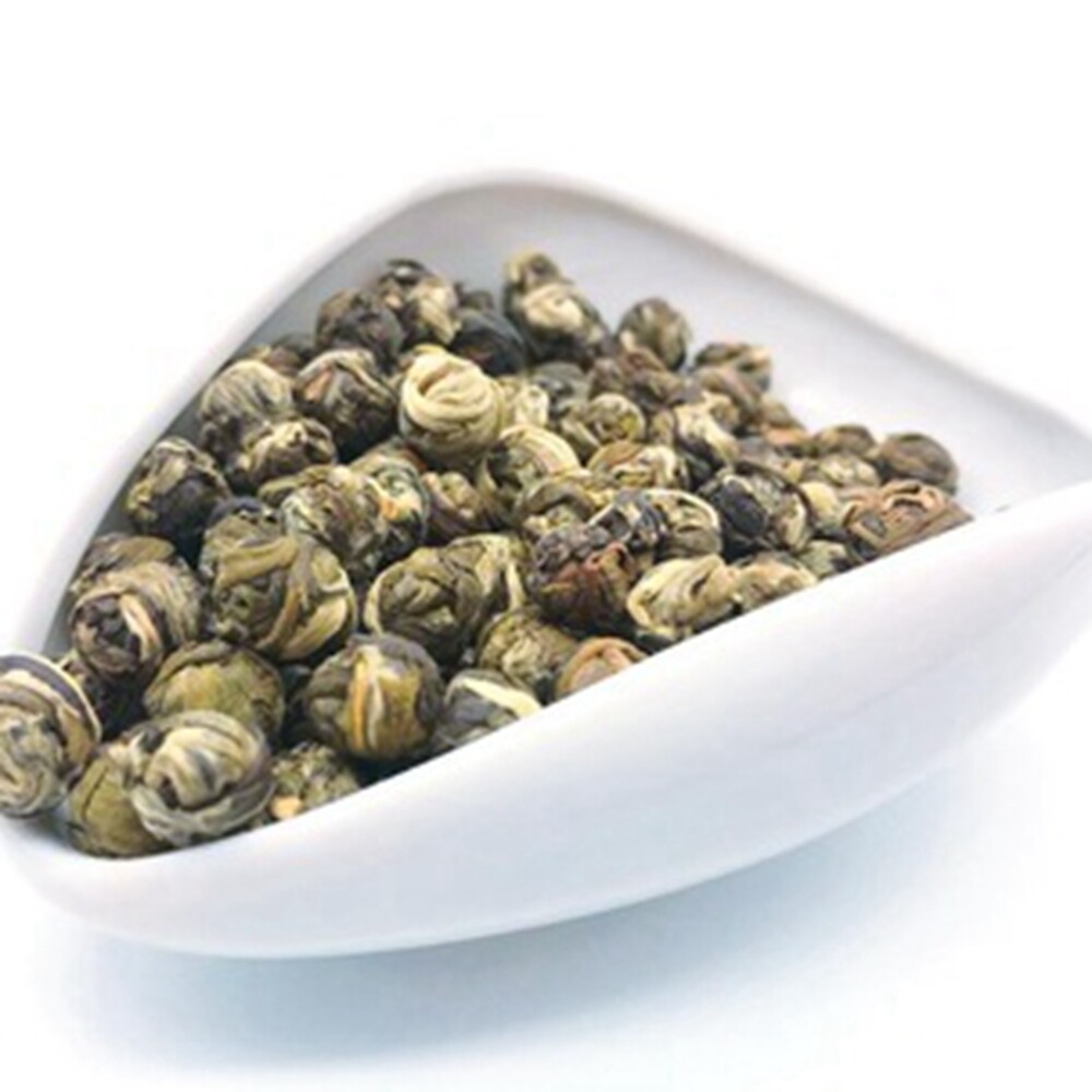 Pure Organic Green Tea Loose Leaf Chinese King Grade Jasmine Dragon Ball Tea