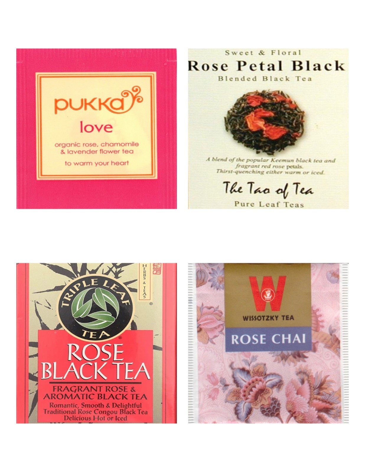 Floral Tea Bag Sampler Variety Pack – 24 Single-Serve Varieties – 21 Brands