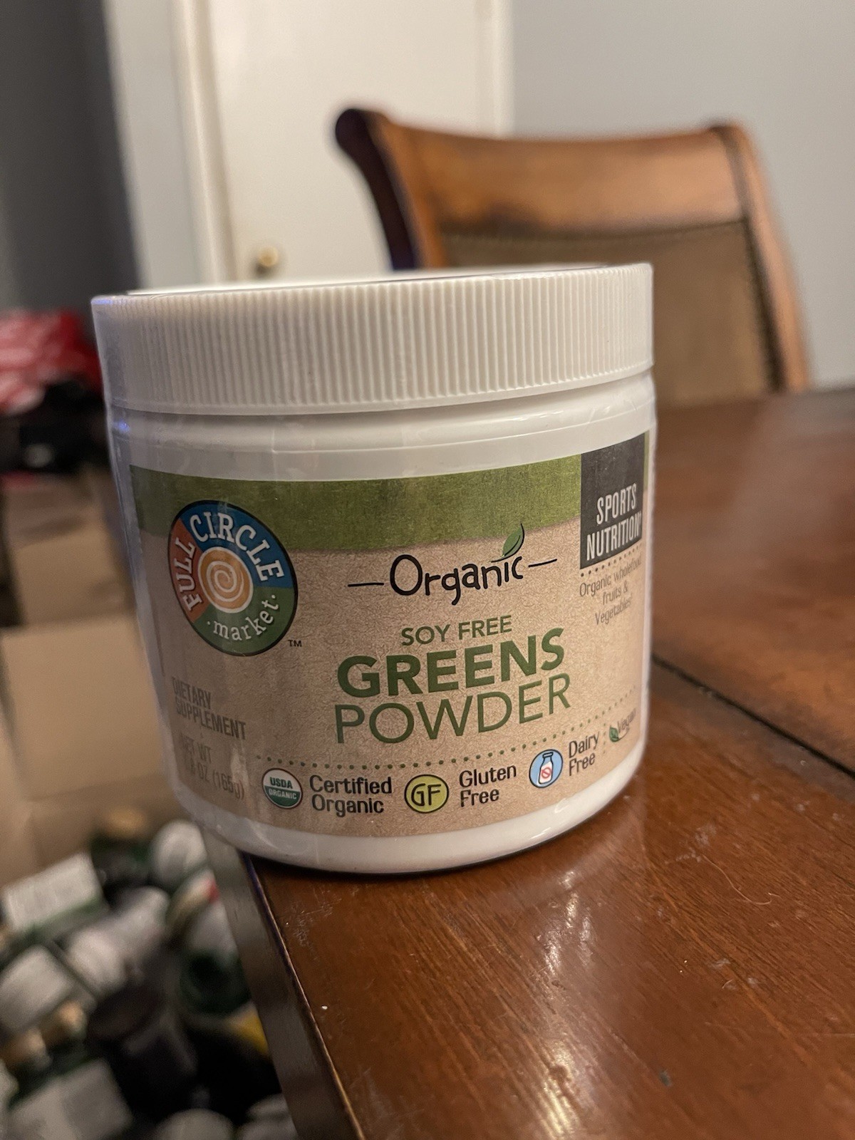 Full Circle Organic Soy Free Green Powder 5.8oz