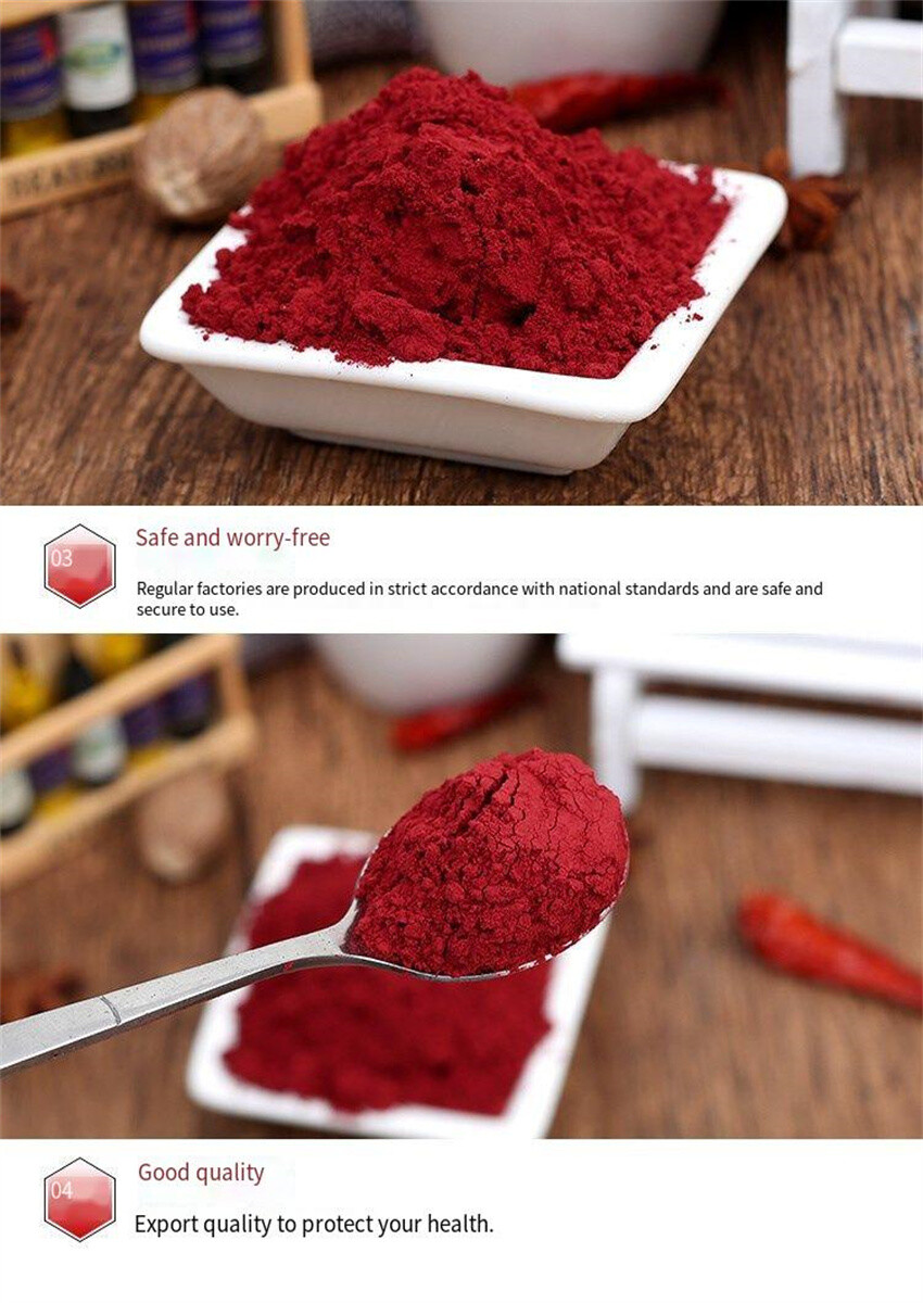 500g Natural Red Yeast Powder Chinese Herbal Products Organic Monascus Purpureus