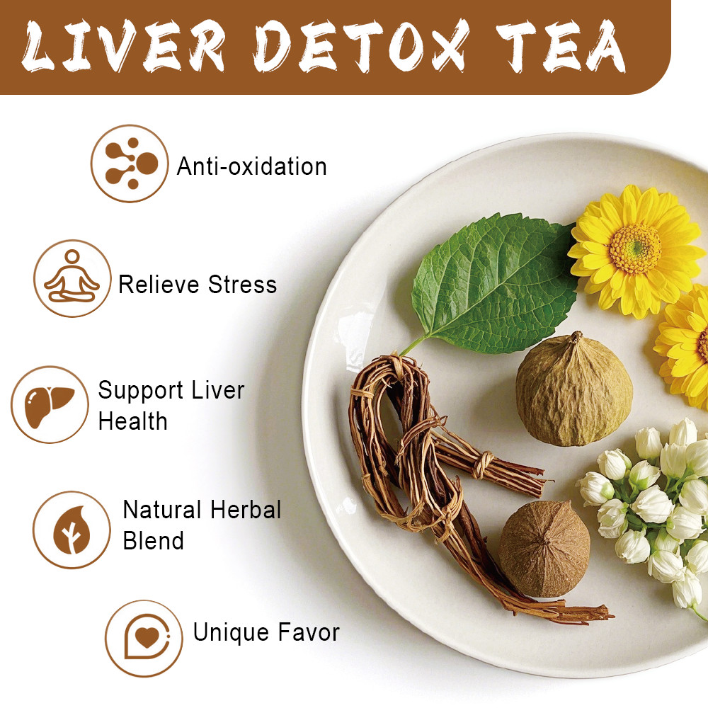 24 Bags Liver,Kidney and Pancrea Herbal Compound Detox & Cleanse Herbal Tea