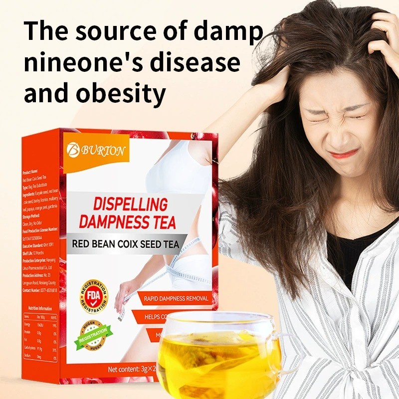 Red Bean Coix Seed Tea,Dampness Tea,Ginsen Adzuki Bean Coix Seed Lotus Seeds