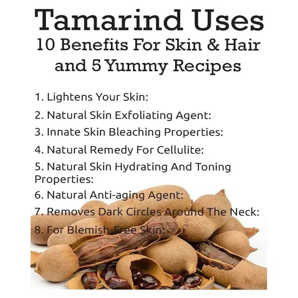 Dried Tamarind Paste Without Seeds PREMIUM Quality 100g Grade A