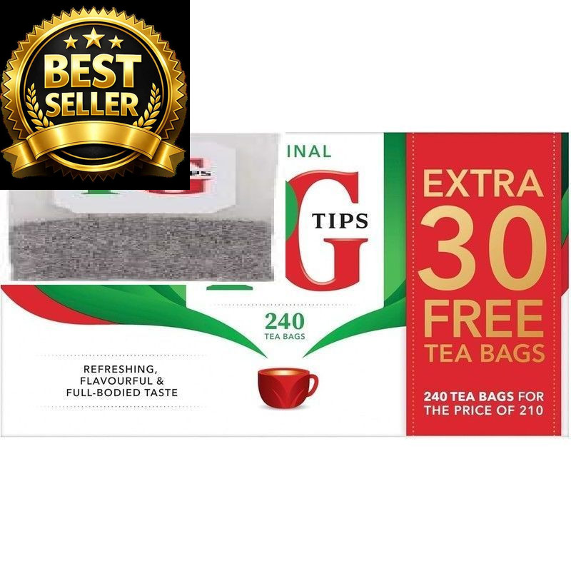 Pg Tips Tea Bags, 240 Count, Pack of 2 240 Count (Pack 2), Basic