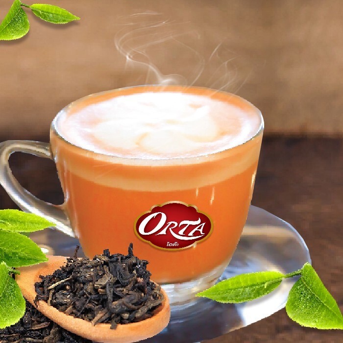ORTA Instant Thai Tea Mix Phuket Oldtown Beverage Signature Drink Thailand