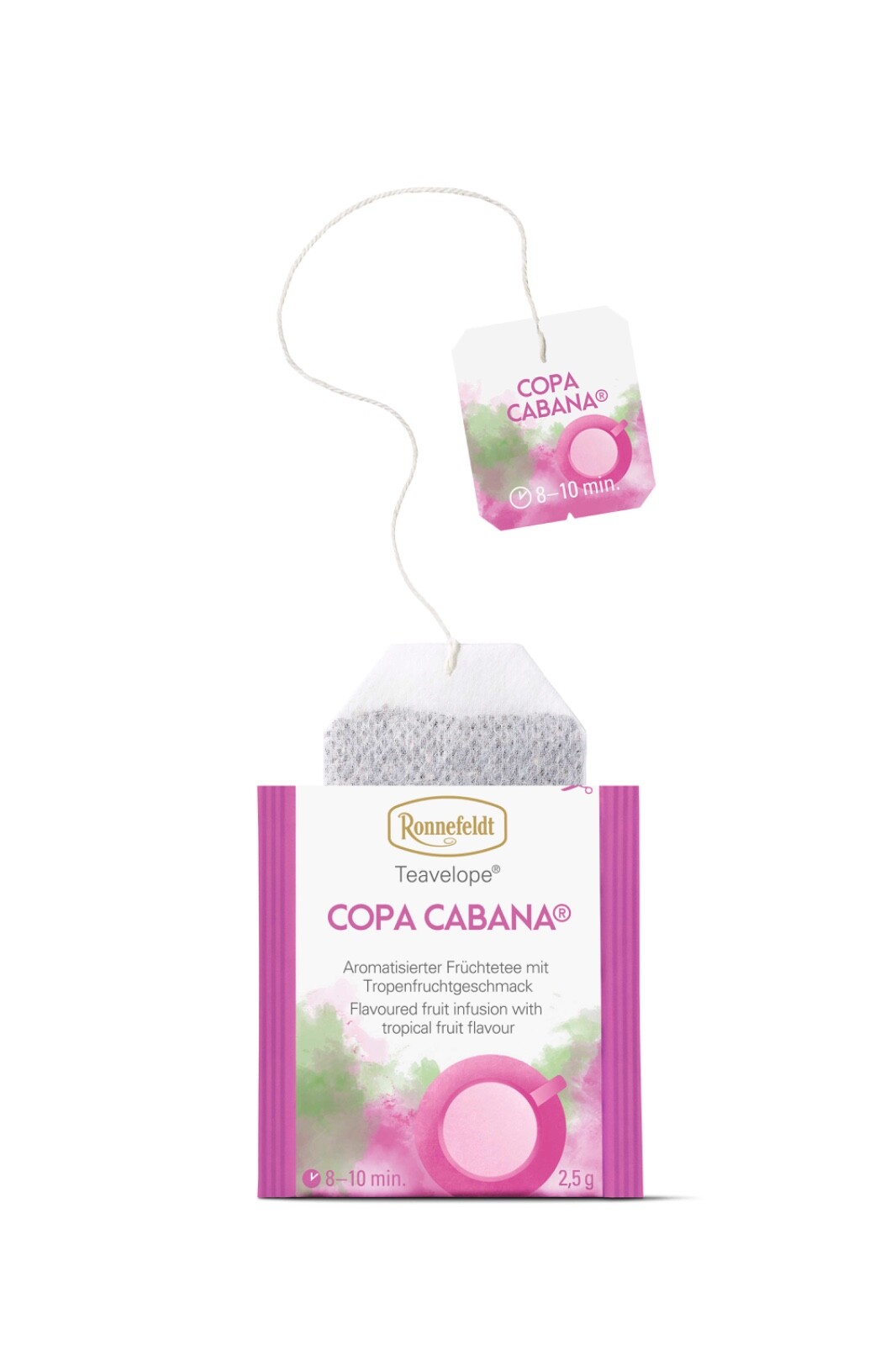 Ronnefeldt Teavelope® Copa Cabana 25 caffeine free fruit tea bags