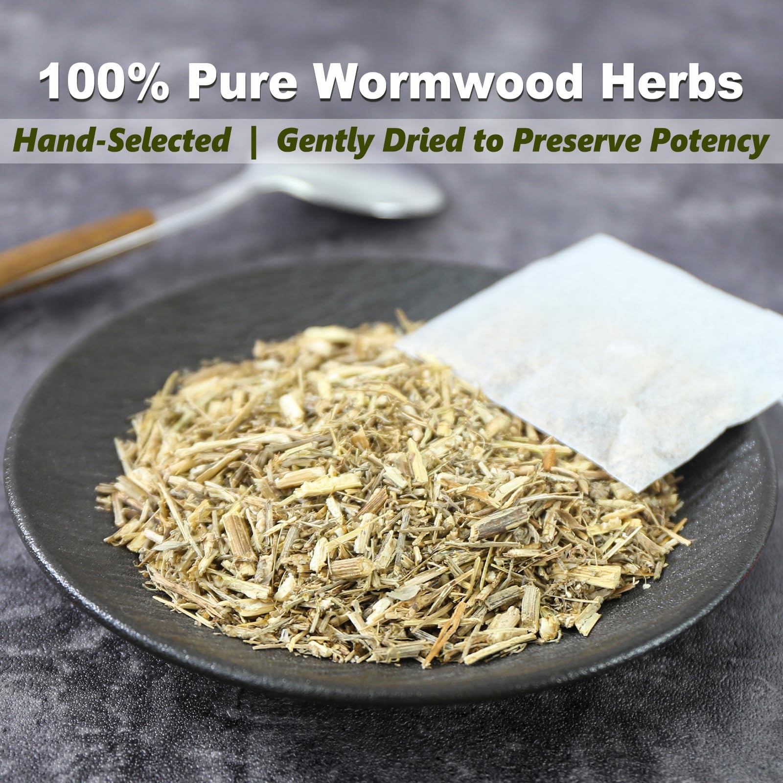 TEARELAE – Wormwood Tea Bags, 30 Count – Premium Natural Wormwood Herb – Non-…