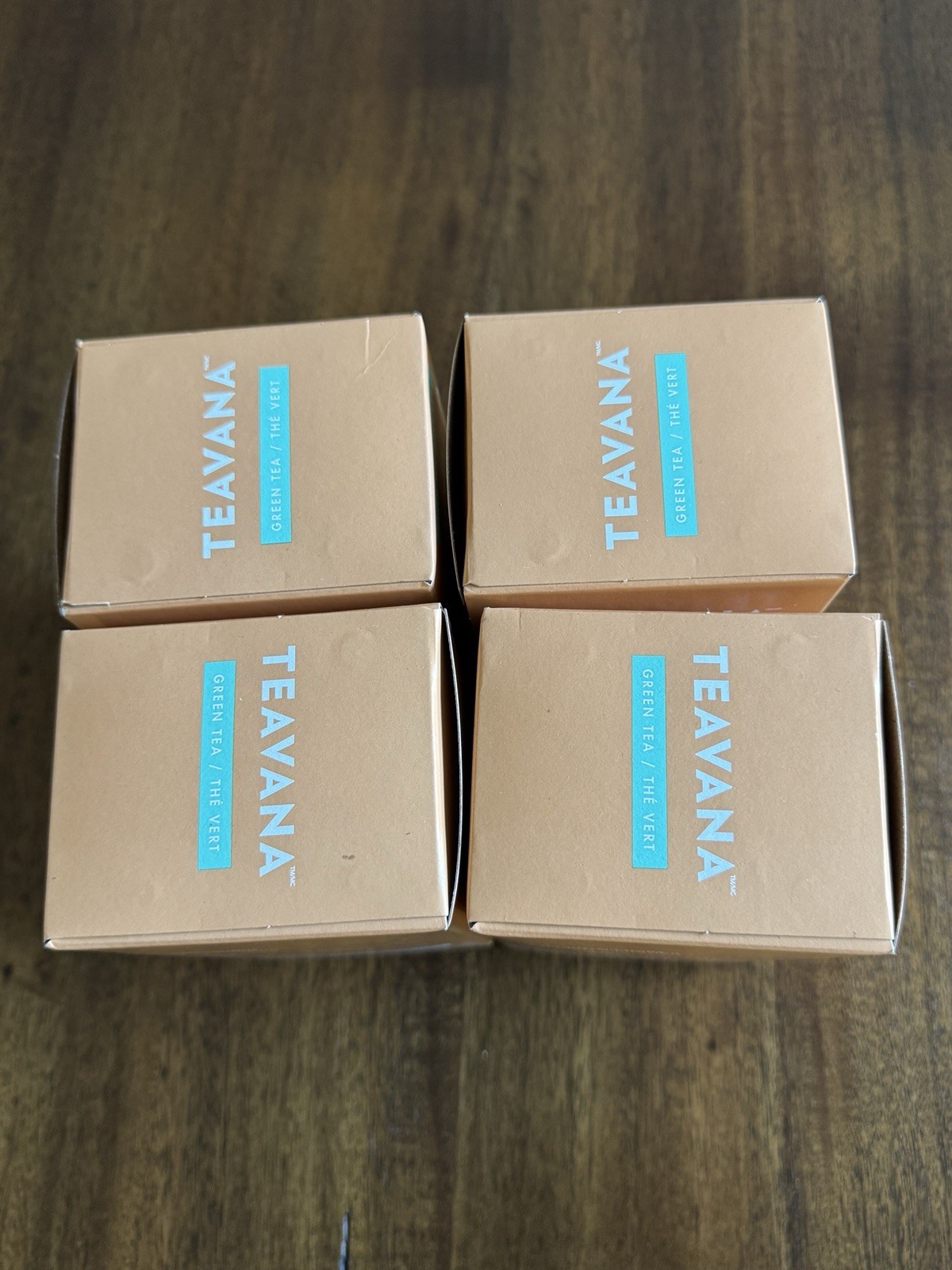 Lot Of 4 Teavana Ginger Peach Green Tea 24ct (READ DESC) Jan/2026